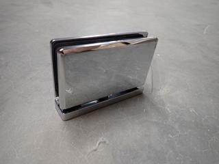 Assorted Chrome Mounting Hardware.