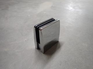 Adjustable Tapered Square Glass Clamps.
