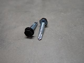 (2) Boxes of 1 In. Self Tapping Screws, Opened Boxes.
