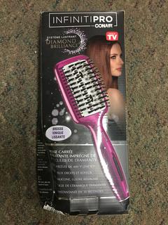 Conair Infinity Pro Straightening Brush. 