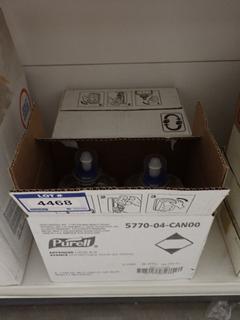 (2) Boxes of Purell Gel 1200ml Hand Rub, 4 Bottles Per Box.