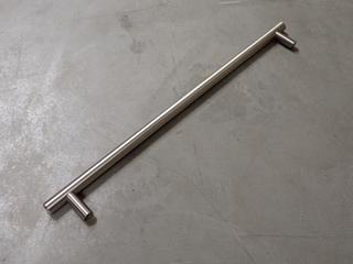 (4) Boxes of Assorted Soft Close One Side Brackets & Brushed Nickel Pulls.