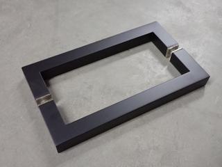 (7) Boxes of 8 In. Matte Black Square Series Back To Back Pull Handles.