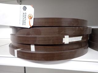 Assorted Rolls of Edge Banding, Lengths Unknown.