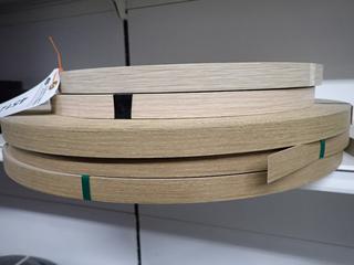 Assorted Rolls of Edge Banding, Lengths Unknown.
