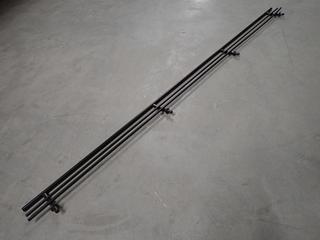 (2) Boxes of 30 In. Deluxe Shelf Fence in Oil Rubbed Bronze, No. LF-737BN-30.