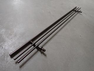 (2) Boxes of 18 In. Deluxe Shelf Fence in Oil Rubbed Bronze, No. LF-432BN-18.