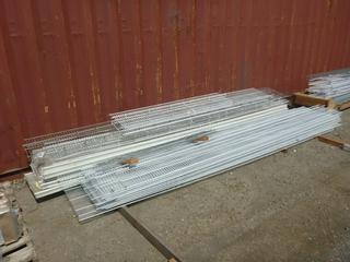 Quantity of Assorted Wire Shelving.