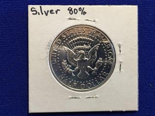 1964 USA Silver JFK Half Dollar.