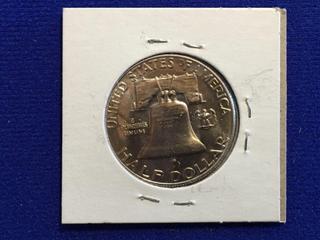 1954 USA Half Dollar.