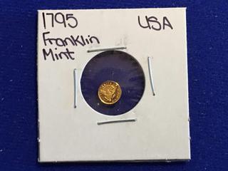 1795 USA Franklin Mint Coin.