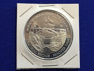 Nevada, Arizona Medallion - "Bridging The Colorado 2010"