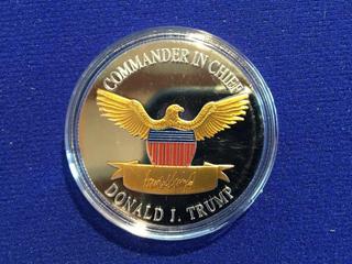 2020 Donald J. Trump "Keep America Great Again" Medallion.