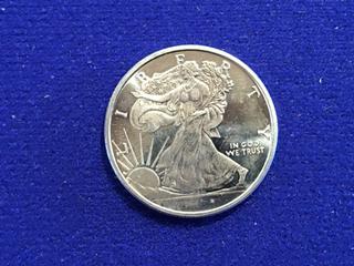 Golden State Mint .999 Pure Silver Medallion.