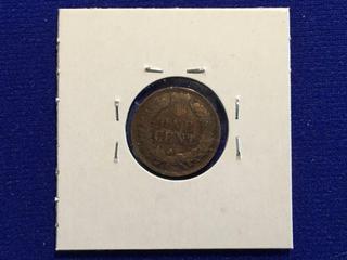 1902 USA One Cent Coin.