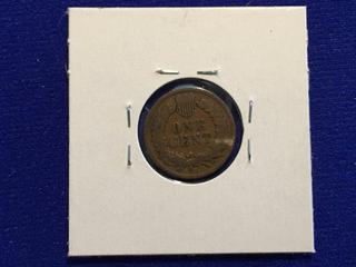 1903 USA One Cent Coin.