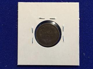1905 USA One Cent Coin.