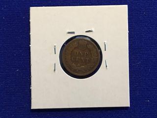 1907 USA One Cent Coin.