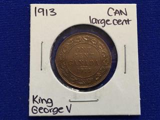 1913 Canada One Cent Coin.