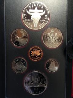 1982 Royal Canadian Mint Commemorative Coin Set.