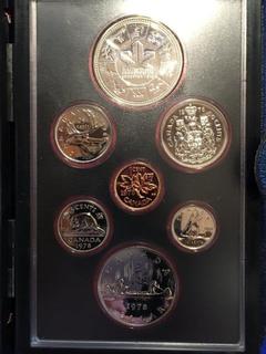 1978 Royal Canadian Mint Commemorative Coin Set.