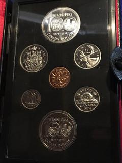 1974 Royal Canadian Mint Commemorative Coin Set.