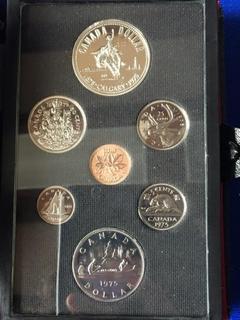 1975 Royal Canadian Mint Commemorative Coin Set.