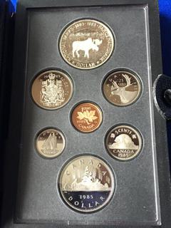 1985 Royal Canadian Mint Commemorative Coin Set.
