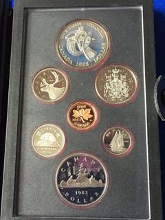 1983 Royal Canadian Mint Commemorative Coin Set.