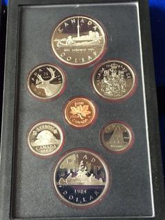 1984 Royal Canadian Mint Commemorative Coin Set.