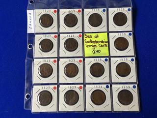 Set of Confederation Large Cent.