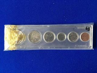 1968 Canadian Coin Set.