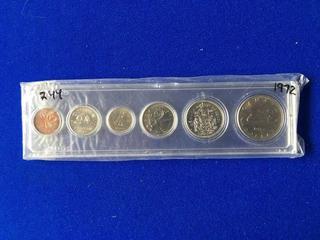 1972 Canadian Coin Set.
