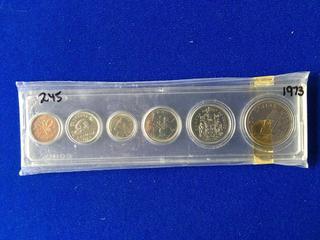 1973 Canadian Coin Set.