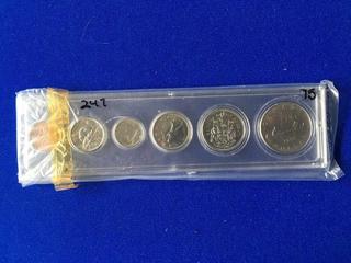 1975 Canadian Coin Set.