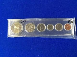 1976 Canadian Coin Set.