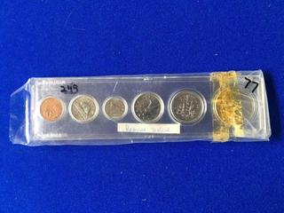 1977 Canadian Coin Set.