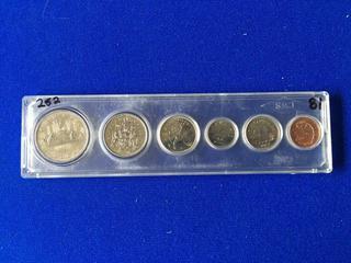 1981 Canadian Coin Set.