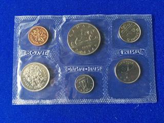 1969 Canadian Coin Set.