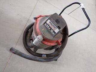 Ridgid 16 Gallon 6.25 Peak HP Wet/Dry Vac.
