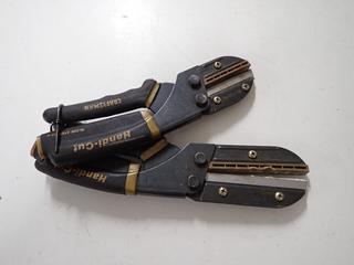 (2) Craftsman Handi-Cut 3 In. Ceramic Tile/Vinyl Floor Cutters.