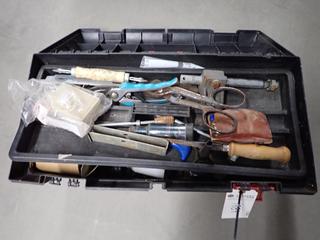 Skil Tool Box c/w Assorted Hand Tools & Hardware.