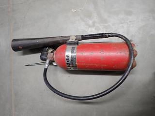 Kidde No. 10T-1 Carbon Dioxide Fire Extinguisher.