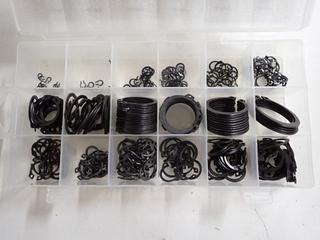 Assorted O-Rings, Band Clamp, Grommets & Miter Saw Box.