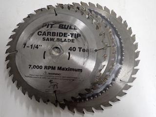 Assorted Saw Blades, Tie Downs, etc.