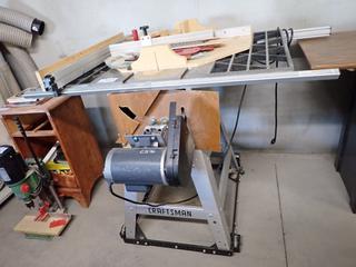 Craftsman Table Saw with Align A Rip 2H/24.