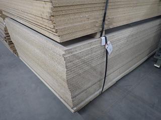 (30) 5/8 In. Sheets of Melamine, 97 In x 49 In.