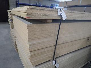 (34) 3/4 In. Sheets of Melamine, 97 In x 49 In.