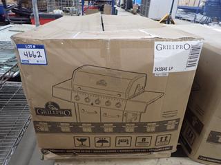 Grill Pro 4 Burner BBQ, No. 243564S LP, 48000 BTU.