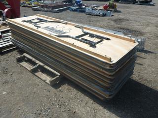 (10) Wooden Banquet Tables 8ft x 30in.